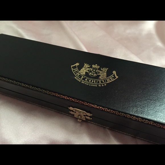 RARE Juicy Couture Key Lock Charm Bracelet - Picture 5 of 8